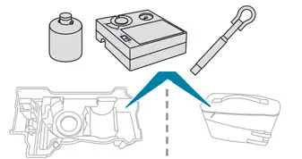Peugeot 308. Acesso ao kit de ferramentas